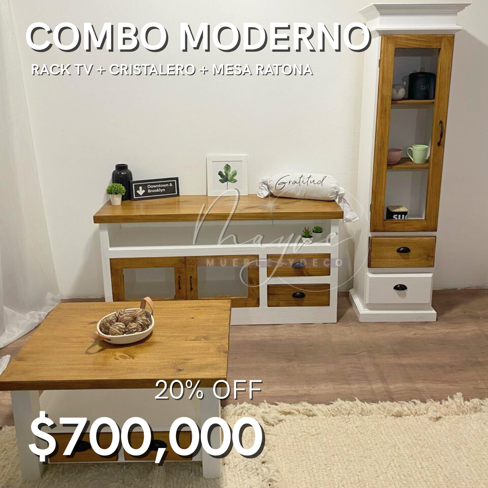 Combo Moderno TV
